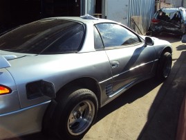 1992 MITSUBISHI 3000GT, 3.0L AUTO, COLOR SILVER, 153691